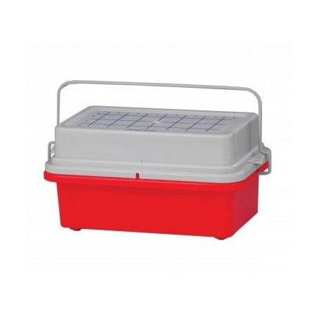 Bel-Art Cryo-Safe Cooler w/ Gel Filled Lid, 32 Tube Capacity 142416